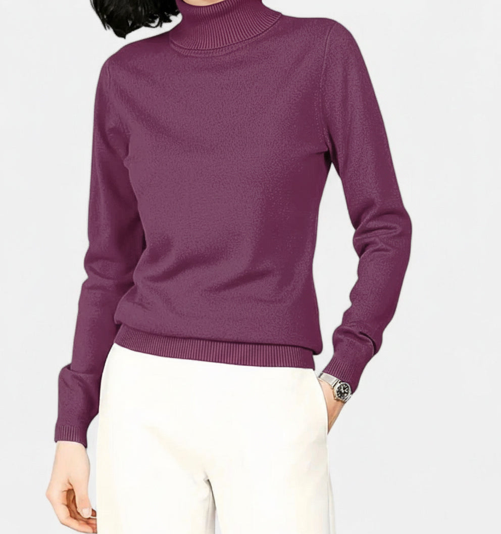 Eldemont | Women’s Luxury Knit Turtleneck Jumper