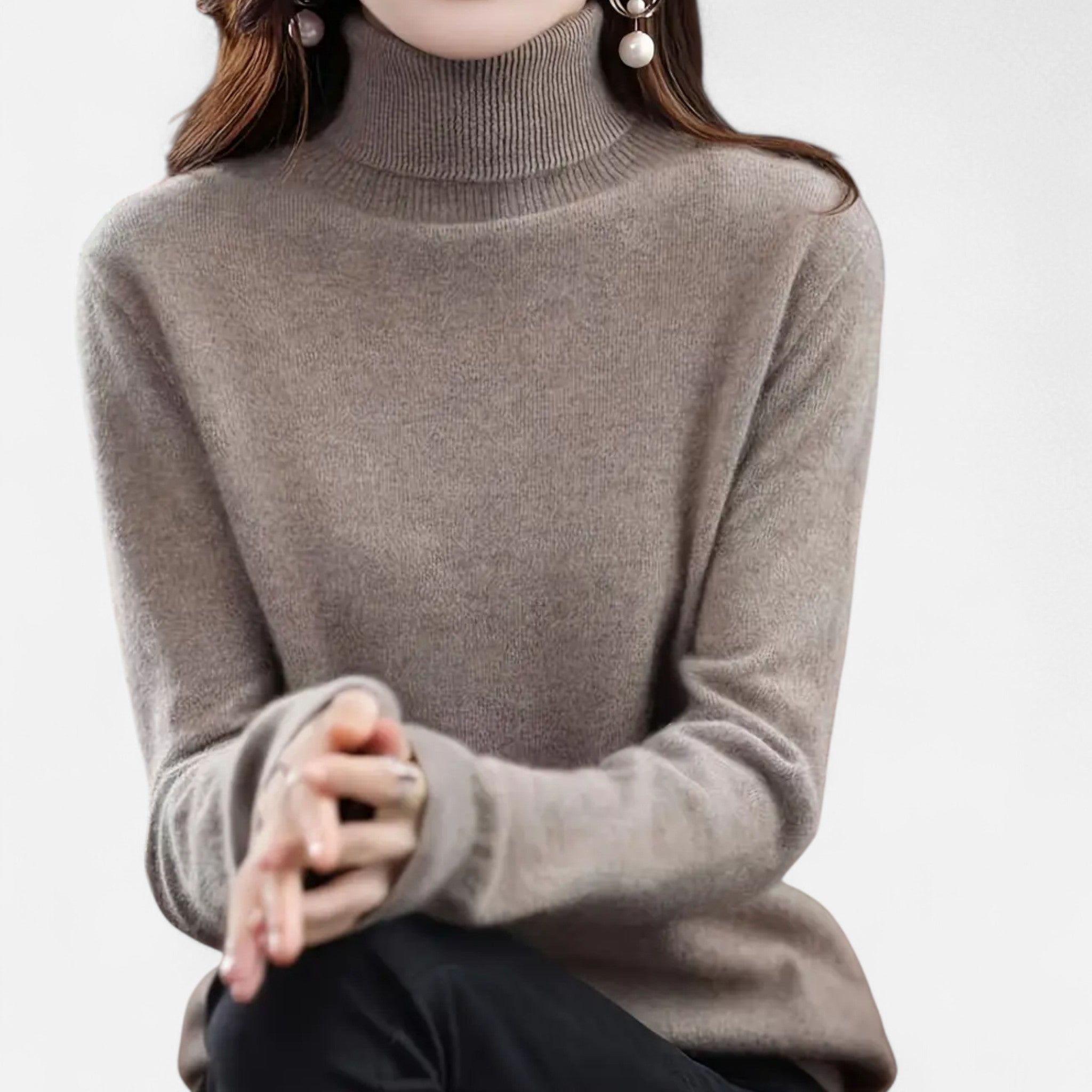 Eldemont | Women’s Soft Turtleneck Jumper