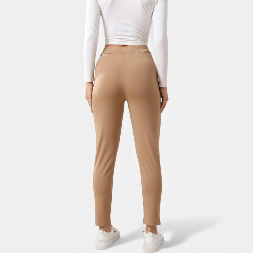 Eldemont | Women’s High-Waist Tailored Stretch Pants