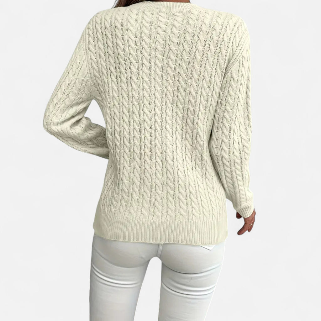Eldemont | Women’s Luxury Knit Blend Cable Knit Jumper